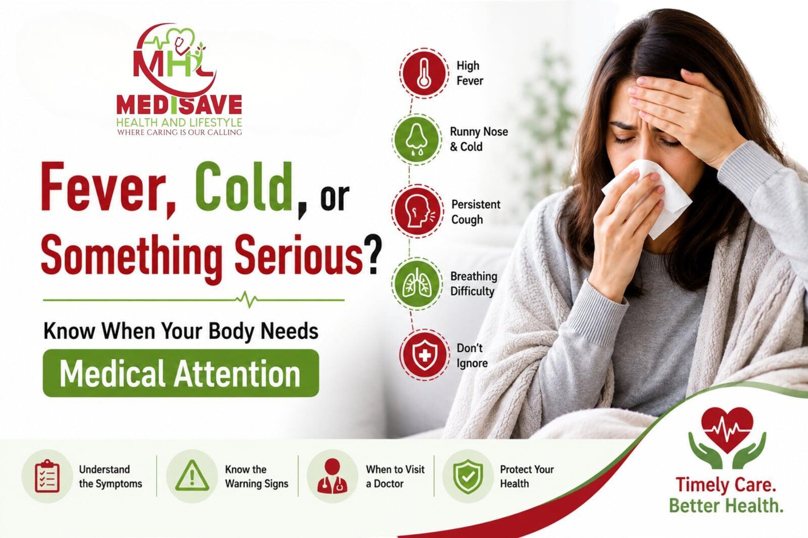 Fever, Cold, or Something Serious? Know When Your Body Needs Medical Attention